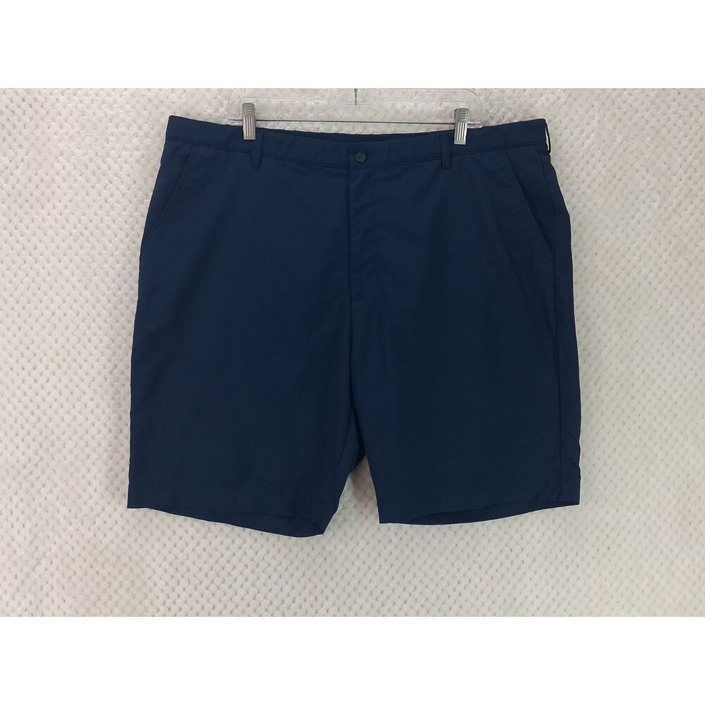 Greg Norman Men's 42 Dark Navy Performance Stretch Golf Shorts